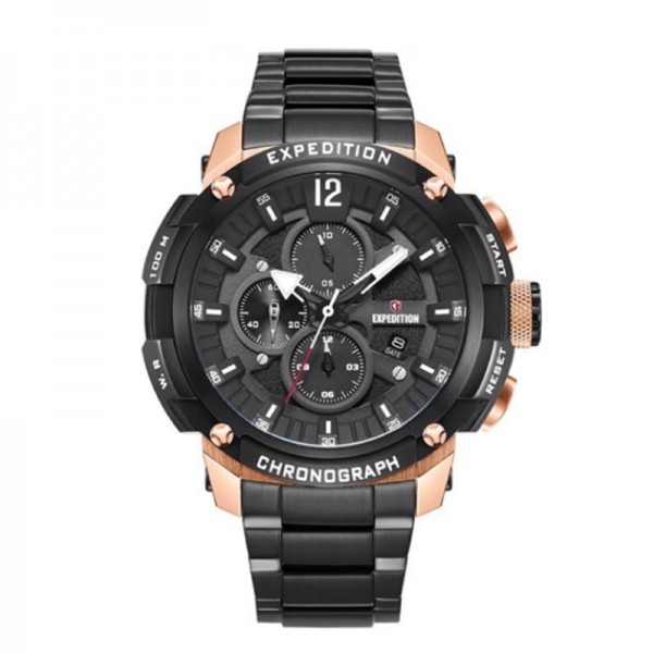 Expedition 6781 Rosegold Black Steel MCBBRBA